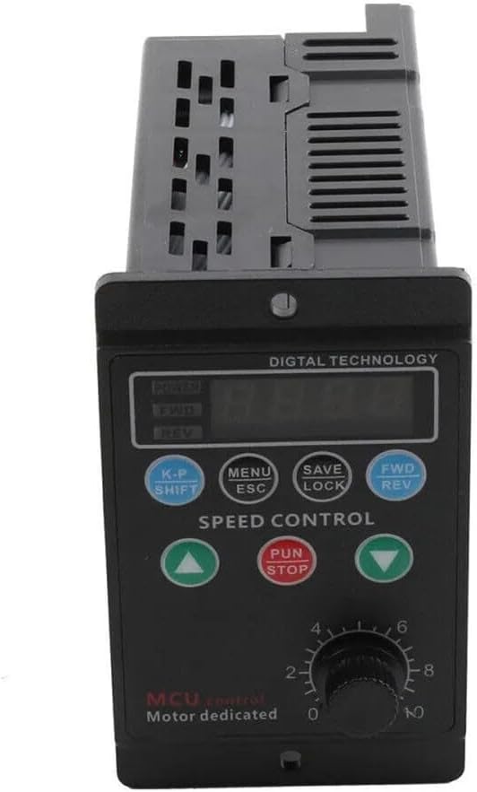 AC 110V/220V 750W 1HP Variable Frequency Drive, VF Motor Drive, Single Phase To Three Phase Converter, Industrial Motor Controller For Various Workshop And Industrial Setups
