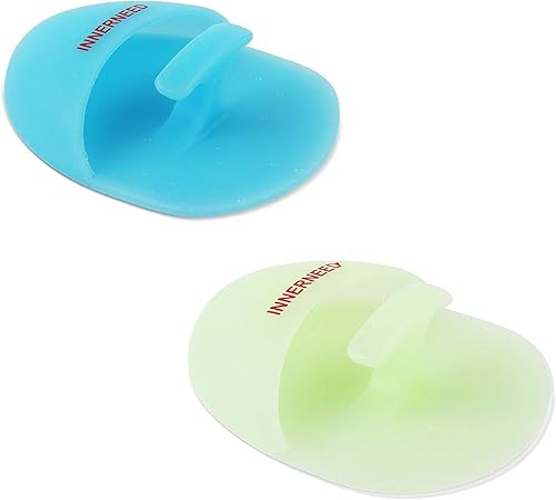 Miniatura 8 de INNERNEED Cepillo de limpieza facial de silicona suave, limpiador facial manual, exfoliante, masaje, acné, espinillas, almohadillas de mano para