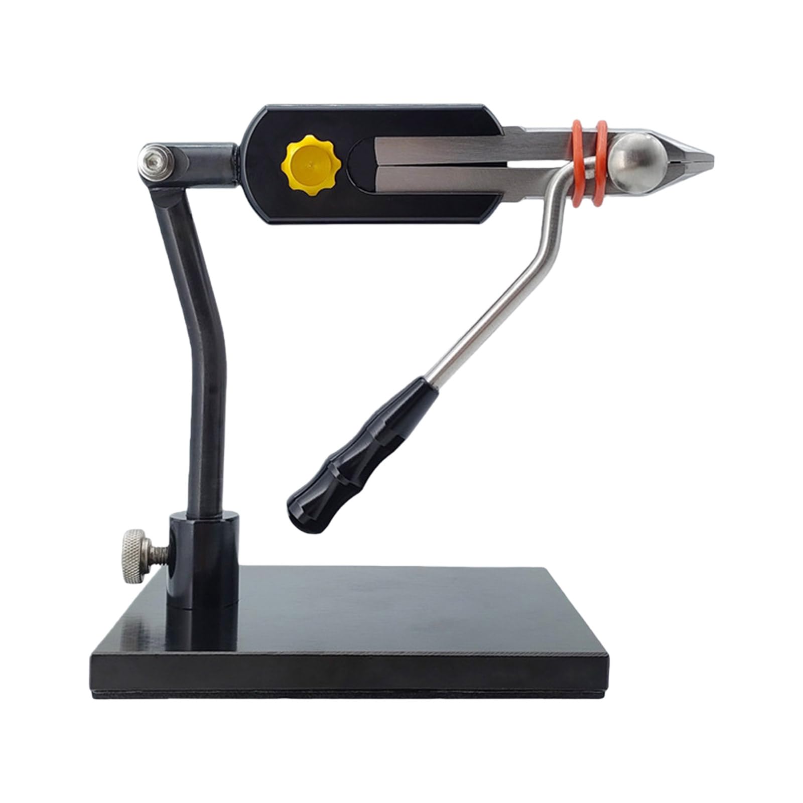 Hsioluted Multicolor Anglers Rotating Clamps Tool Durability Alloys Construction 360 Rotatable Compacts Fishing Gear For Secure Fly Tying Precisions Hook Clamping Vises