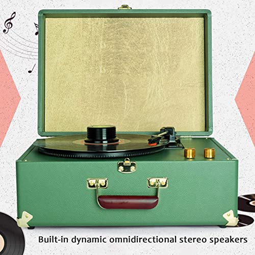 Tourne-Disque Portable, Platine Vinyle Portable avec Haut-parleurs stéréo intégrés, entraînement par Courroie à 3 Vitesses S Chaque Famille - Les Beatles, Paul McCartney, John Lennon, RIngo Starr, George Harrison Tourne-Disque Portable, Platine Vinyle Portable avec Haut-parleurs stéréo intégrés, entraînement par Courroie à 3 Vitesses S Chaque Famille – Image 6