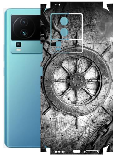 Image of AtOdds - Full Body Back Screen Guard Protector Film - Lamination Wrap Skin Sticker Compatible with IQOO NEO 7 PRO (5G) | Scratchproof Matte Finish (Voyage)