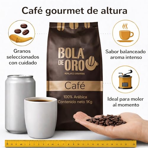 Bola de Oro Roasted Coffee Beans Gourmet - 1 kg miniatura 6