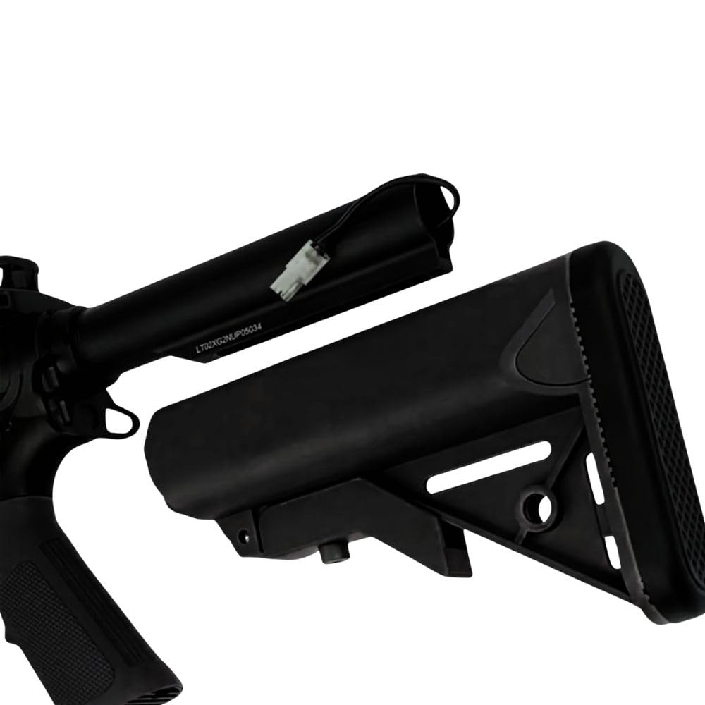 Delta Pioneer Fucile Softair Elettrico Sopdmod AEG Rifle in Polimero Rinforzato (20, Nero), con pallini