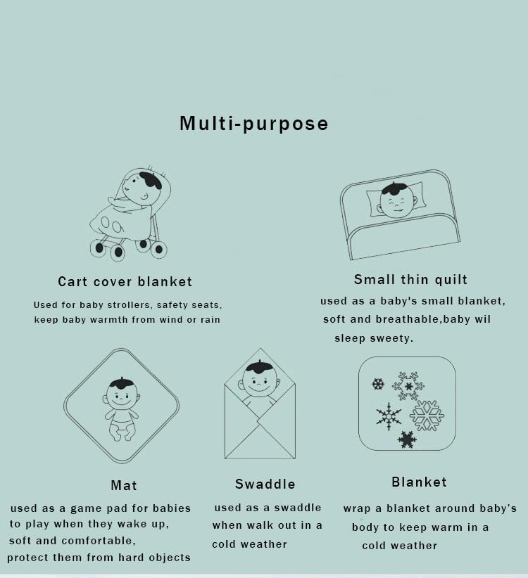 Miniatura 7 de cutie pumpkin Manta de franela de vellón mullido para recién nacido, manta para cuna para cama de bebé, manta mullida y cálida y acogedora para