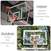 JYHHCYS Universal Edge Backboard Padding, High-Elastic Rebound Basketball Hoop Bumper Strip, Thickened EVA Backboard Protective Strip for Outdoor Family Playground(Black)