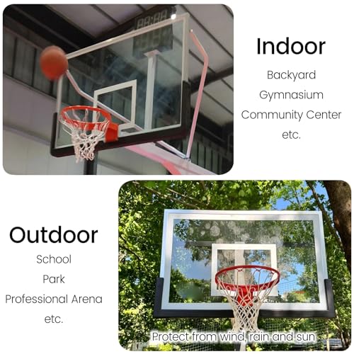 Protection de jante pour panneau de basket-ball extérieur et intérieur de salle de sport
