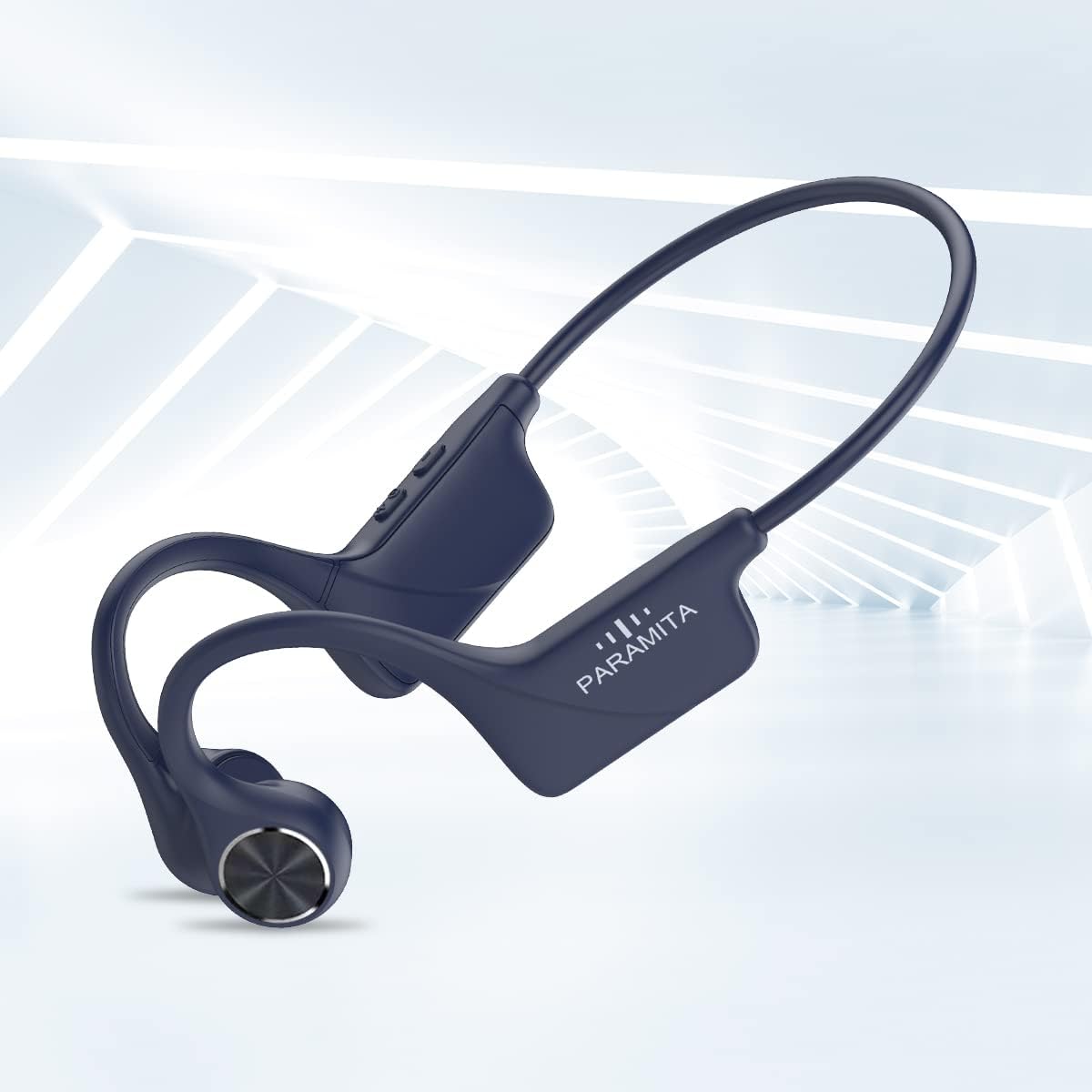 PARAMITA Bone Conduction Earphone,Type-c Wireless Bluetooth Headphones,Waterproof Sports Headset with Mics,for Workouts Running Driving