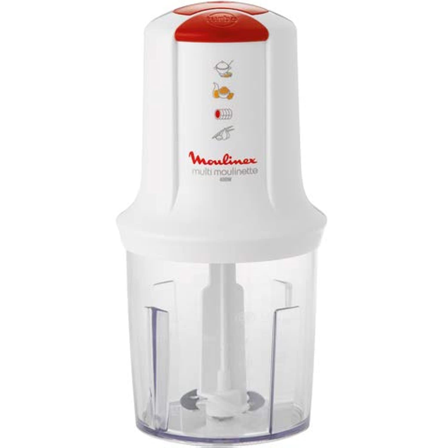 MOULINEX Multi Moulinette 400Watts, Chop Onions + Herbs, & Mix 500ml Bowl, AT711161