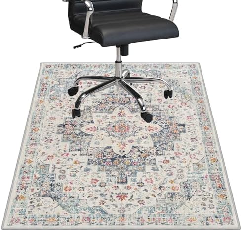Tapete de cadeira de escritório para piso de madeira/azulejo, ant...