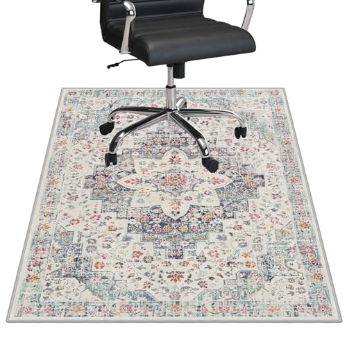 Tapete de cadeira de escritório para piso de madeira/azulejo, ant...