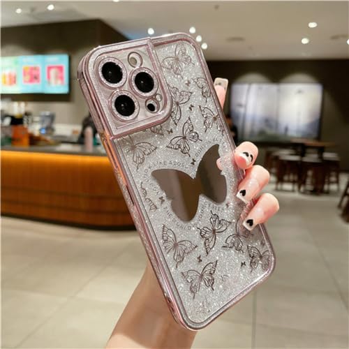 Coque iPhone luxe carrée pailletée chic et antichoc design premium