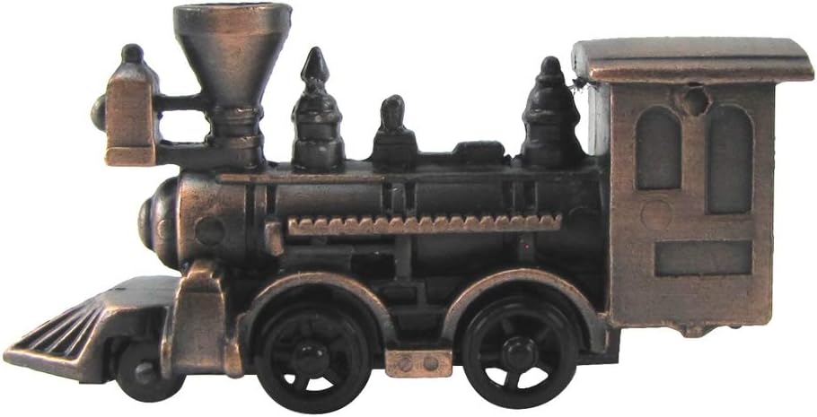 Treasure Gurus Die Cast Model Locomotive Pencil Sharpener Diecast Steam Engine Train Railfan Gift