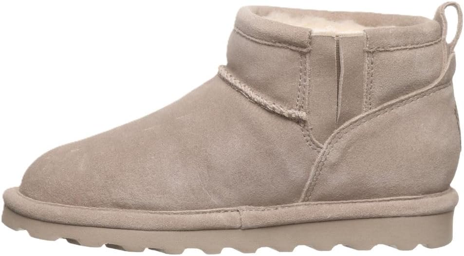 BEARPAW Shorty Youth Ankle Boot | Comfortable & Durable Slip On Winter Boot for Kids | Multiple Colors & Sizes