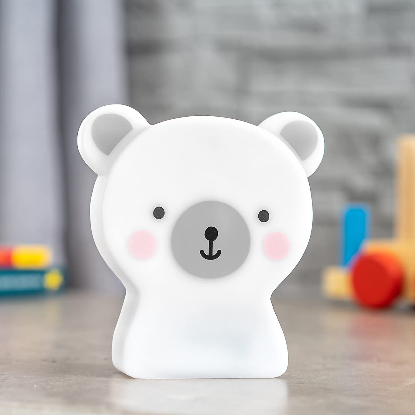 Reer Lumilu Touch Light Bear 52210: Luce Notturna Orsetto 2 In 1 Con Touch Control E Timer