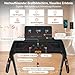 Walking Pad für Zuhause – Laufband mit 8% Steigung, 3,0 PS, 14 km/h, Bluetooth, Herzfrequenzsensoren, USB & Type-C, 12 Programme, 120 kg, Klappbar