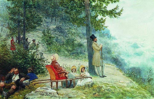 Ilya Repin peinture à l'huile d'art célèbre Nicolas Ier fait main 04