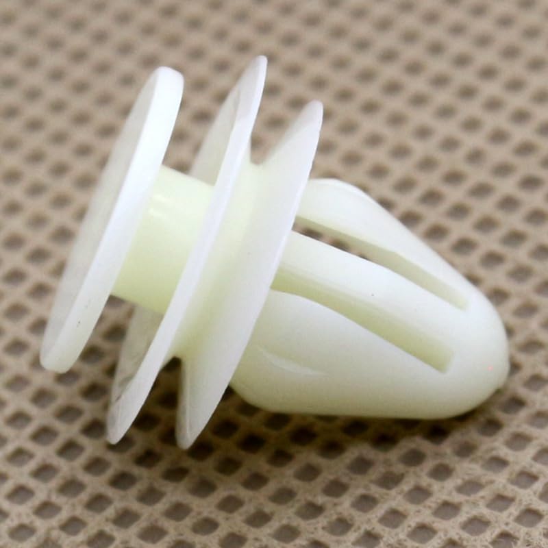 Door Trim Panel Clips Fastener Retainer Rivet 91560SZ3003 91560-SZ3-003 Fits for Honda Accord Civic CR-V Fit Odyssey Prelude S2000 Fits for Acura RL Qty 10
