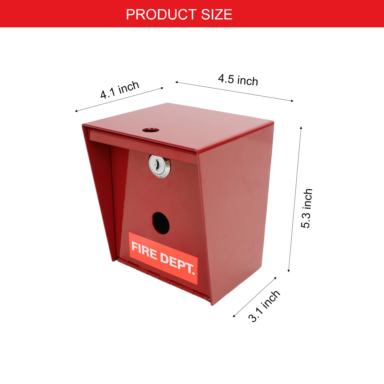 Amazon.com: Upgraded Lock Box with Lock Hole, for Knox Model 3501