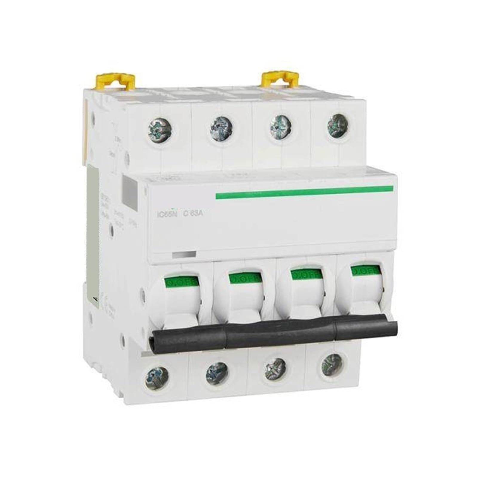 Interruptor disyuntor IC65N 4P C63A 6kA para protección de circuitos 2