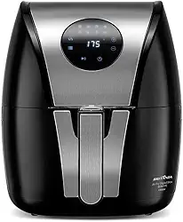 Fritadeira Air Fryer Britânia Digital Inox 5l Bfr41pi 127v