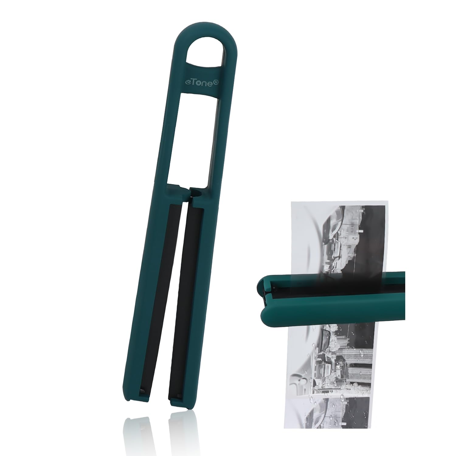 Escobilla de goma para película de 35mm 120 limpiador de negativos eTone verde
