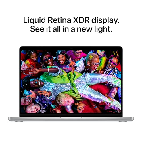 Apple 2025 MacBook Pro Laptop with M5 chip with 10‑core CPU and 10‑core GPU: Built for Apple Intelligence, 14.2-inch Liquid Retina XDR Display, 24GB Unified Memory, 1TB SSD Storage; Silver - Image 6
