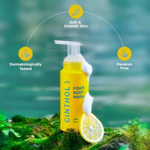 Image of Cinthol Lime Foam Body Wash (750ml) | Unique Foam Formula for Moisturized & Irresistibly Soft Skin | Suitable for All Skin Types