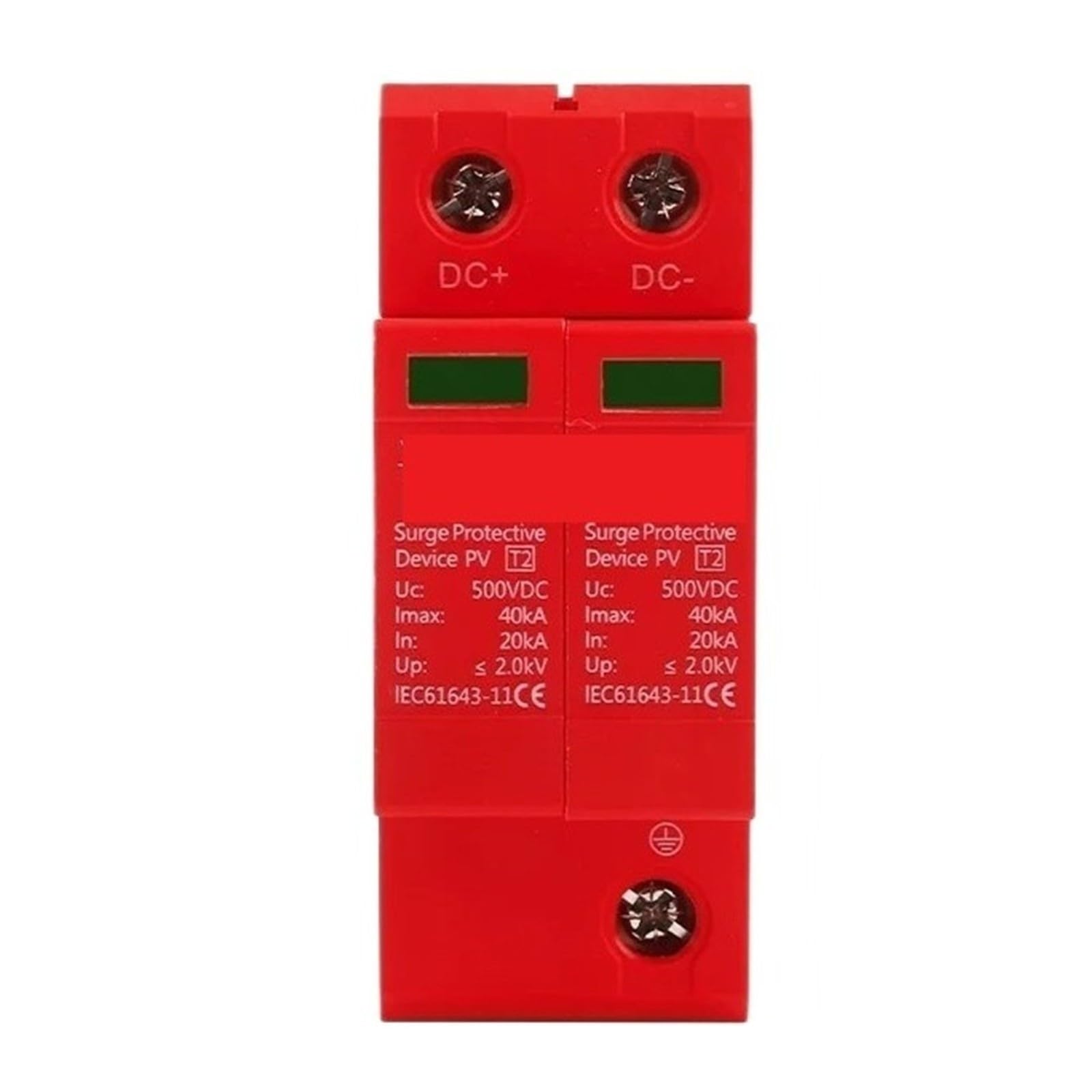 Protection contre les surtensions DC 20 ka/40 ka/60 ka/2P