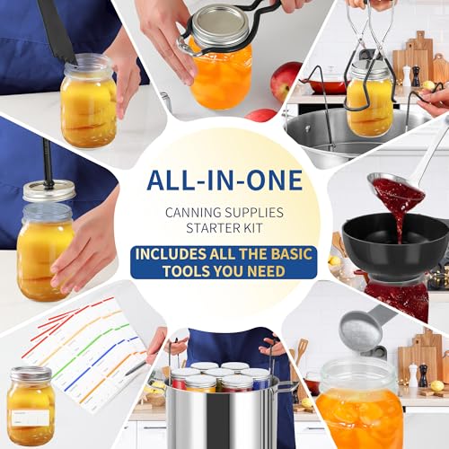Image of Canning Supplies Starter Kit,Canning Kit Set for Beginners