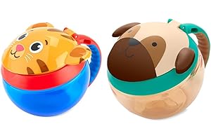 Daniel Tiger x Skip Hop Snack Cups Bundle - Perfect Snacking Companions for Curious Cubs
