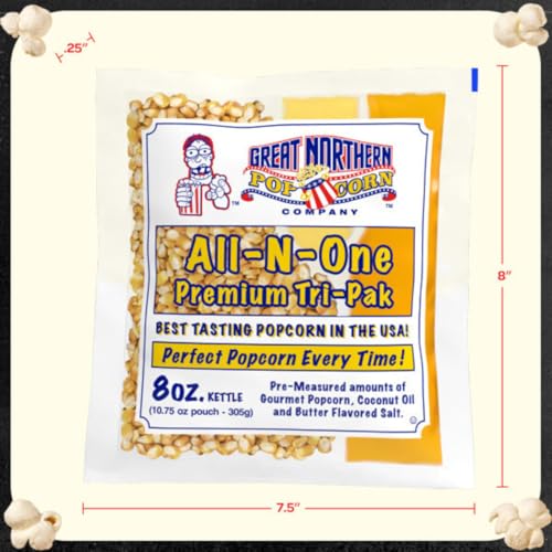 Great Northern Popcorn Company Great Northern Popcorn 24 Pk- 8 Ounce Popcorn Portion