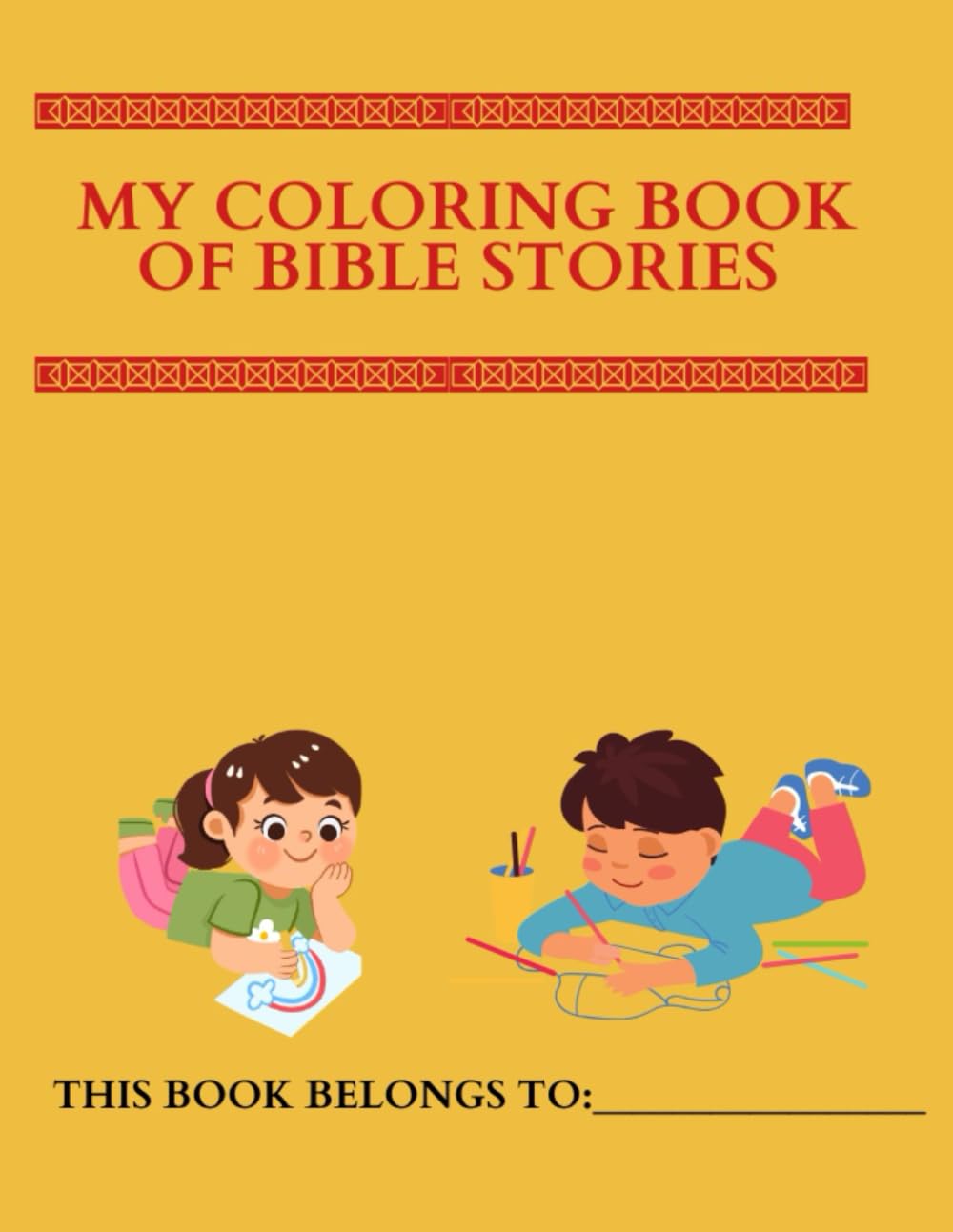 My Coloring Book of Bible Stories