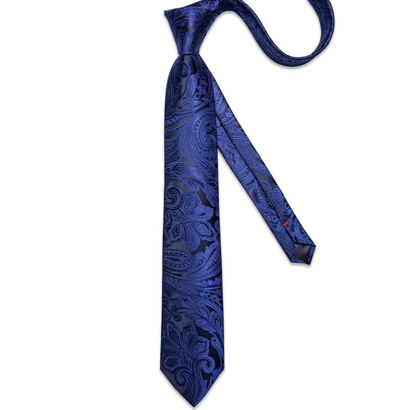 Set de corbata de seda para hombre miniatura 4