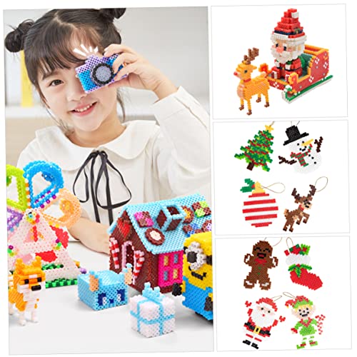 Toyvian 1 Conjunto DIY Feitiço Plástico Fusível Contas De Vidro DIY Contas Suaves Engraçado Quebra-C