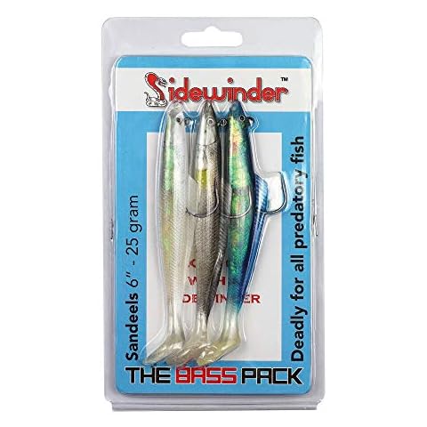 Sidewinder Sandeels The Bass Pack 4" Cover