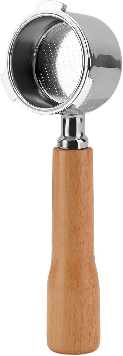 51mm Espresso Portafilter, Bottomless Portafilter Filter Basket Coffee