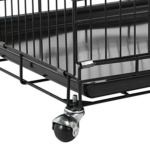 image for Topeakmart 4-Tier Foldable Kitten Cat Home Cages Wire Pet Crate House 