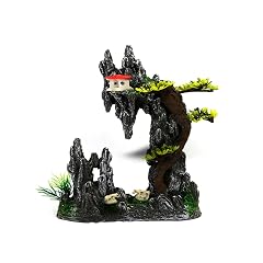 Generic Aquarium Rockery Stone Aquatic Ornaments Fish Tank Landscaping Simulation Landscape Resin Rockery Stone Pet Accessoriess 15 6