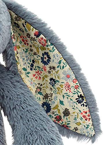 廃盤　新品　ジェリーキャット　ダスキー ブルー ブロッサム　S ぬいぐるみ　花柄 Amazon.co.jp: Jellycat ジェリーキャット ブロッサム バニー
