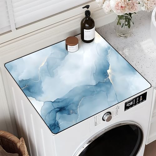 Image of Washer and Dryer Topper for Top,23.6 inch x 19.7 inch Washer Dryer Countertop Mat, Waterproof & Anti-Slip Dryer Top Protector Mat
