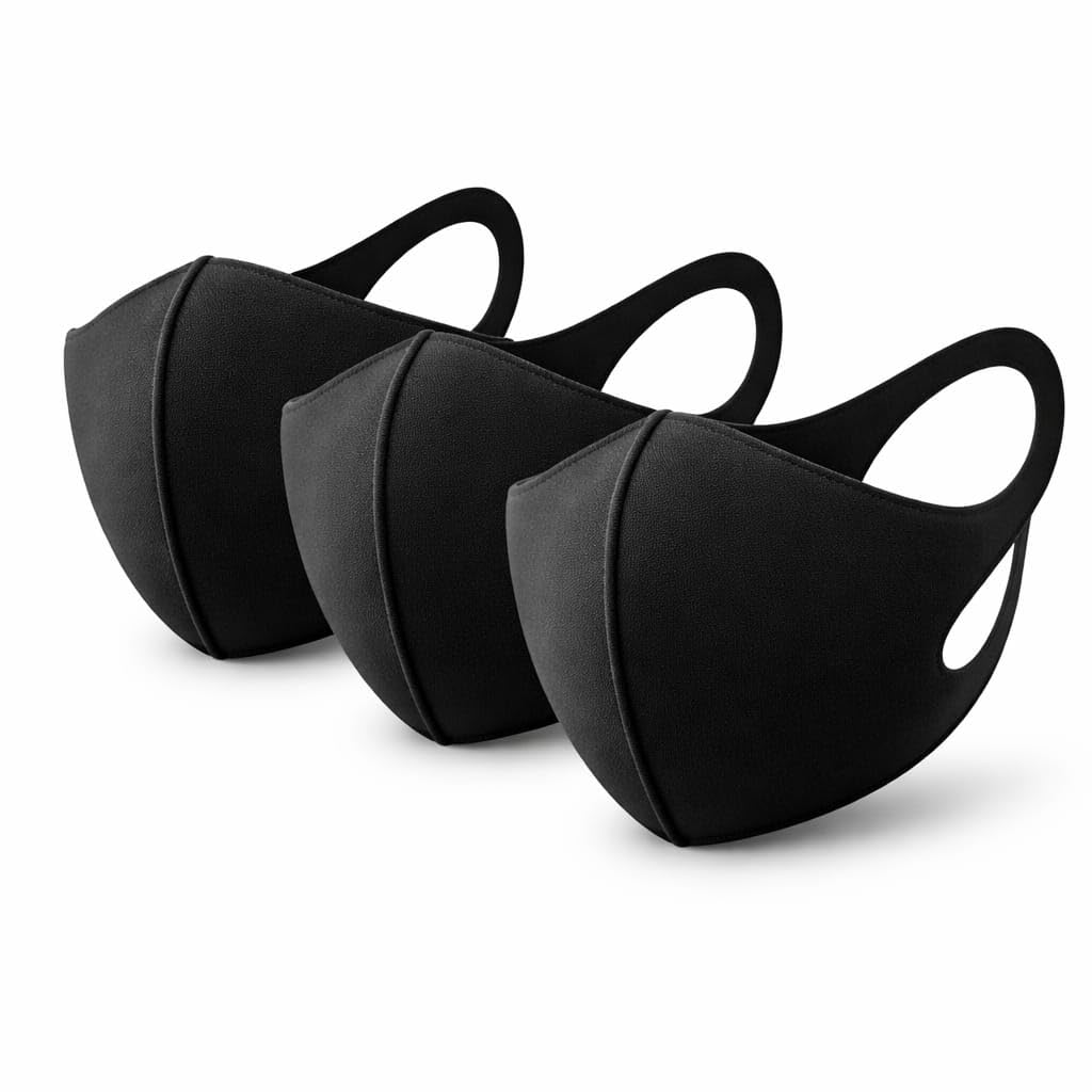 Scuba Cotton Face Mask for Men & Women | Breathable Reusable Stretch Fit Mask | Soft Comfortable Daily Wear Mask-image-18