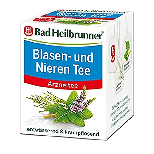 Bad Heilbrunner Arzneitee, Blasen- und Nieren Tee, 8 Beutel