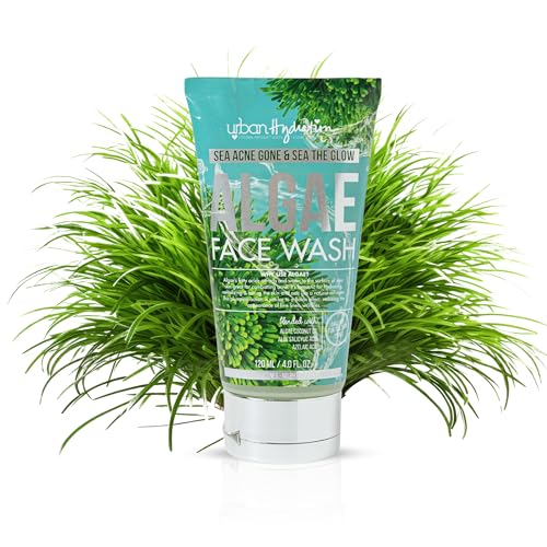 Urban Hydration Sea Acne Gone Algae Face Wash | Helps with Acne Reduces Redness and Inflammation For All Skin Types | 4 Fl Ounces