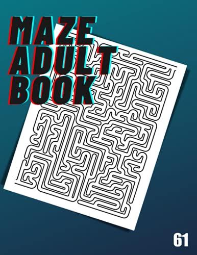 Maze Adult Book: 61