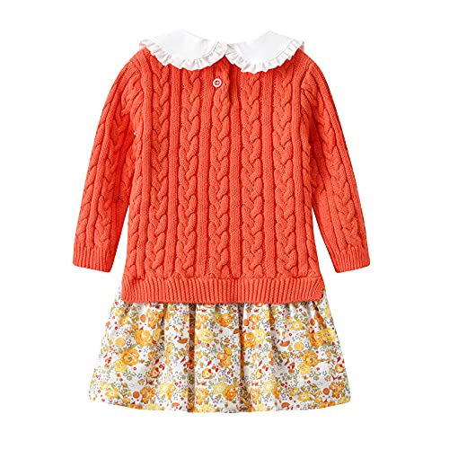 Little Girl Kids O (18 Months) Orange