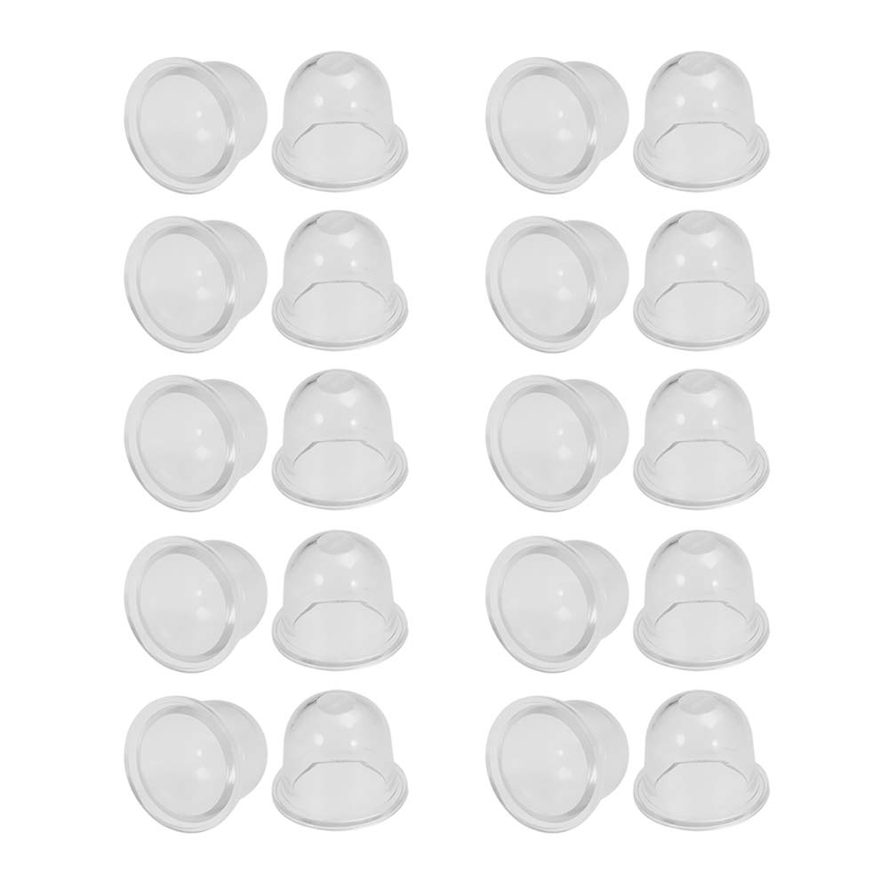 Fuel Bulb 20 PCS, Primer Bulbs fit for Homelite, Echo, Poulan, Weedeater, McCulloch, Craftsman, usded ZAMA C1U, C1Q C1M Carburetors