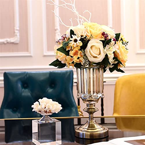 Simulation de fleurs artificielles durables pour décoration de table basse