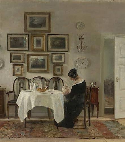 Tableaux poster impressions Carl Holsoe, une œuvre d'art textile abstraite de 60x90cm
