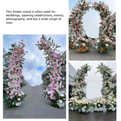 Arche de Mariage en Métal : Support Floral Stable pour Fêtes et Tonnelle