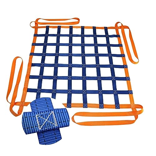 Sangles de manutention robustes en filet de levage suspendu pour charges - 2